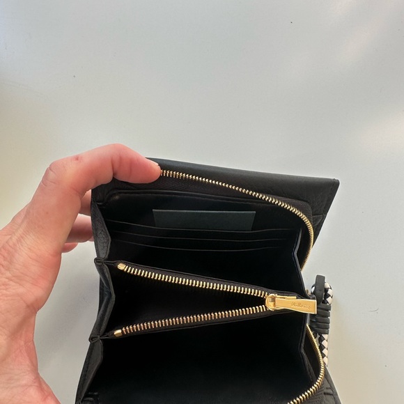 Mulberry London brand new Iris Zip around wallet with tags and box black leather - Picture 3 of 8